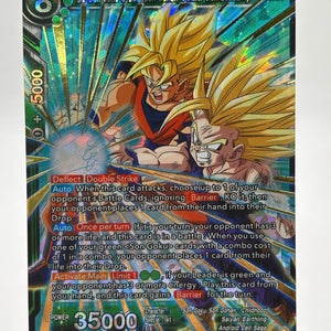 DBS Masters - SS Son Goku & SS2 Son Gohan, Father-Son Solidarity BT21-079 SR FRENLY BRICKS - Open 7 Days