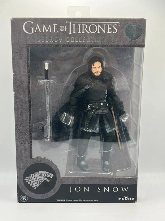 Game of THRONES Legacy Collection Action Figure JON SNOW Series One #1 FRENLY BRICKS - Open 7 Days