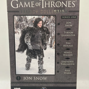 Game of THRONES Legacy Collection Action Figure JON SNOW Series One #1 FRENLY BRICKS - Open 7 Days