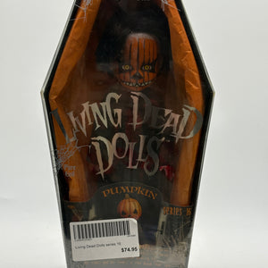 Mezco Toyz Living Dead Dolls PUMPKIN 2005 Series 16 NEW Sealed FRENLY BRICKS - Open 7 Days