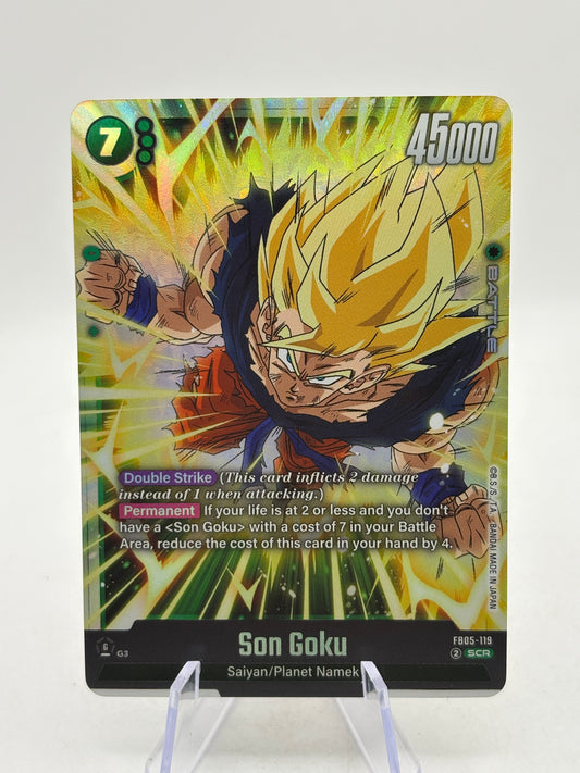 Dragon Ball Super Fusion World - Son Goku FB05-119 SCR NM