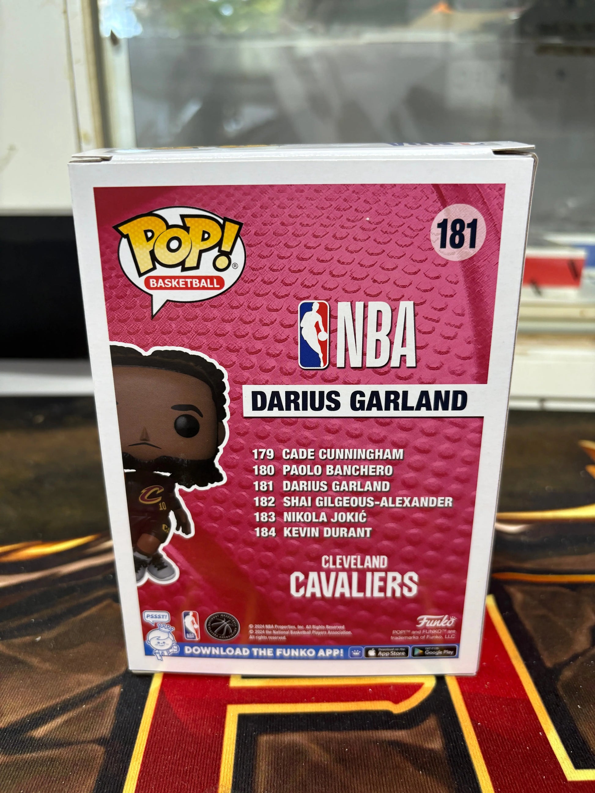 Funko POP! Basketball Cleveland Cavaliers #181 Darius Garland FRENLY BRICKS - Open 7 Days
