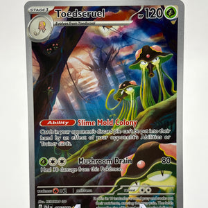 Pokemon TCG Paradox Rift - Toedscruel 185/182 Illustration Rare NM FRENLY BRICKS - Open 7 Days