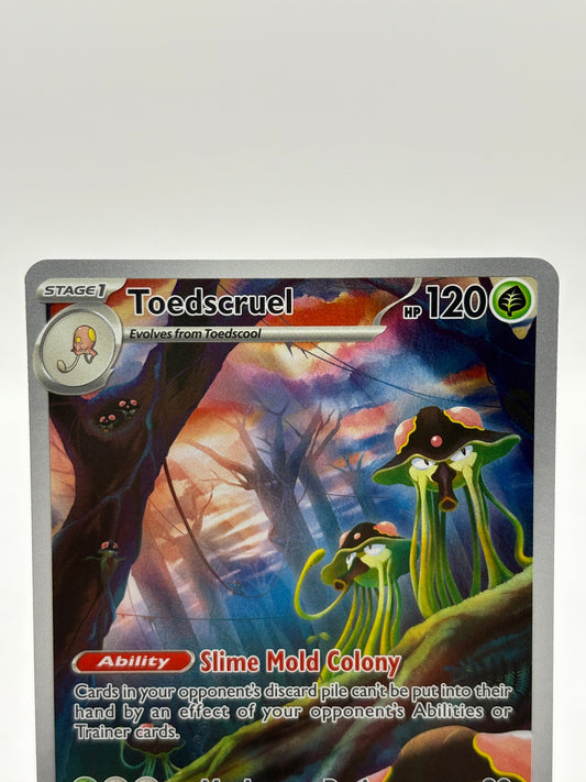Pokemon TCG Paradox Rift - Toedscruel 185/182 Illustration Rare NM FRENLY BRICKS - Open 7 Days