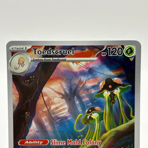 Pokemon TCG Paradox Rift - Toedscruel 185/182 Illustration Rare NM FRENLY BRICKS - Open 7 Days
