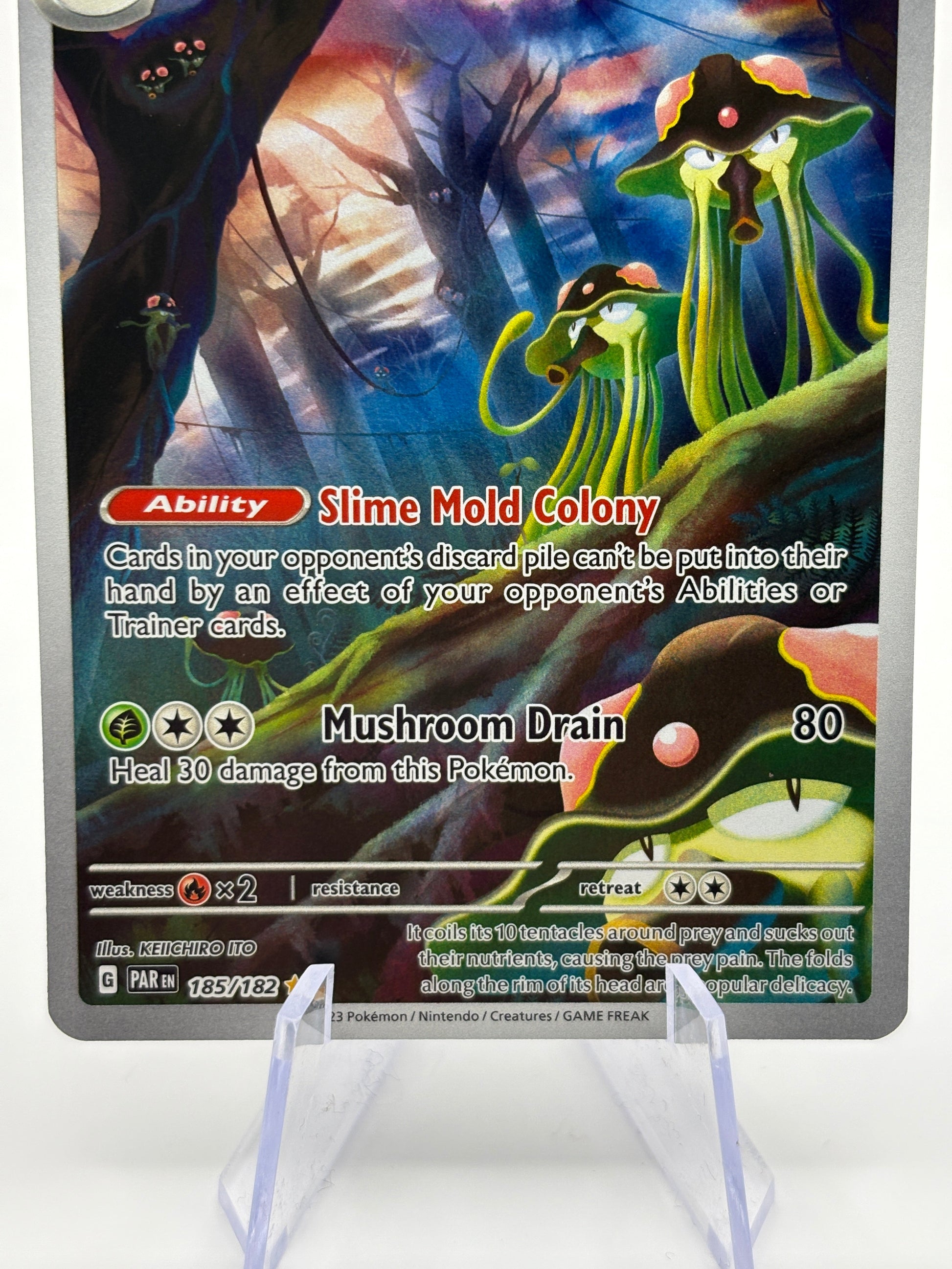 Pokemon TCG Paradox Rift - Toedscruel 185/182 Illustration Rare NM FRENLY BRICKS - Open 7 Days