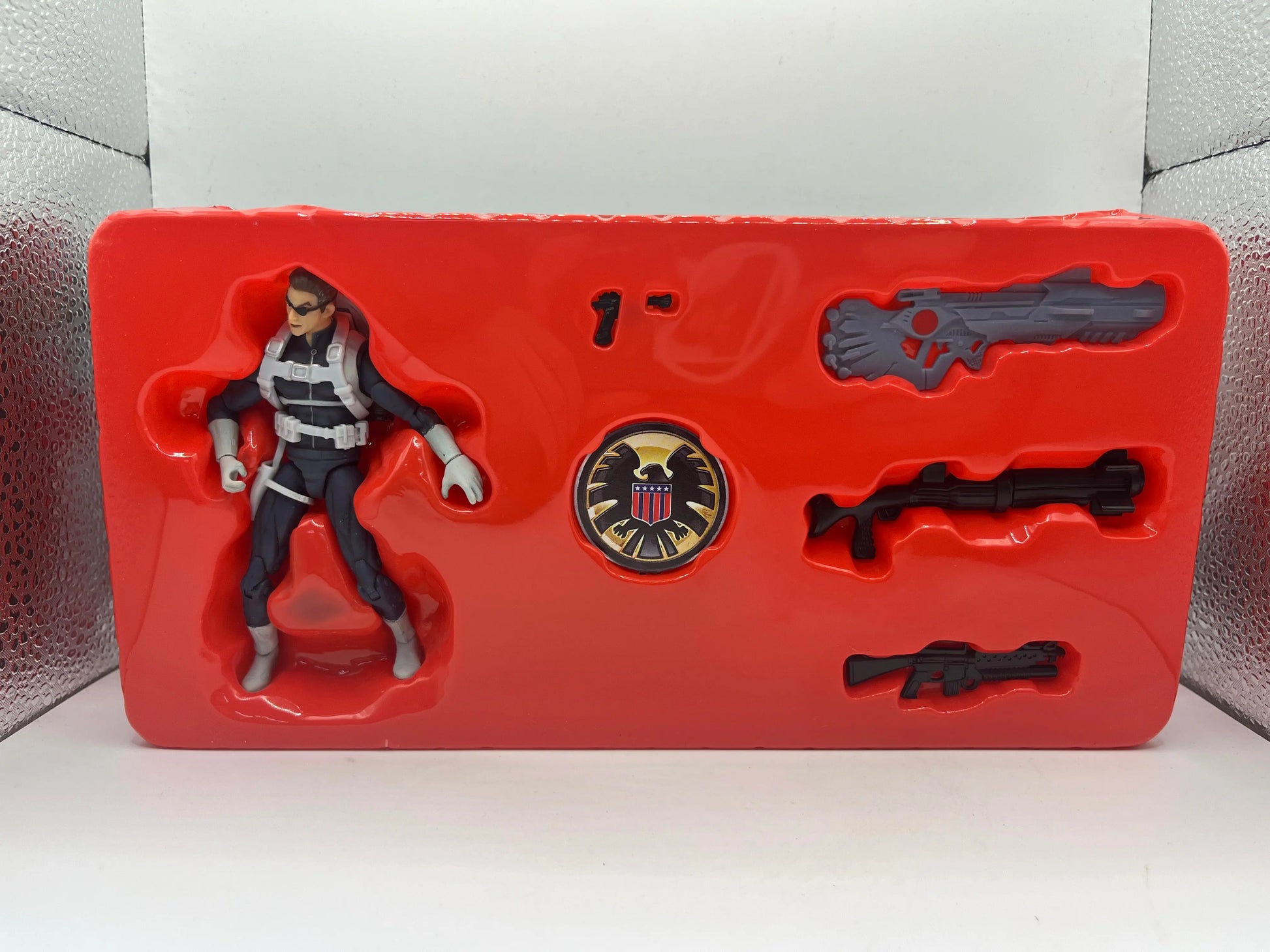 Marvel Universe: Vintage 3.75" ~ NICK FURY ~ SDCC  Exclusive FRENLY BRICKS - Open 7 Days
