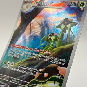Pokemon TCG Paradox Rift - Toedscruel 185/182 Illustration Rare NM FRENLY BRICKS - Open 7 Days