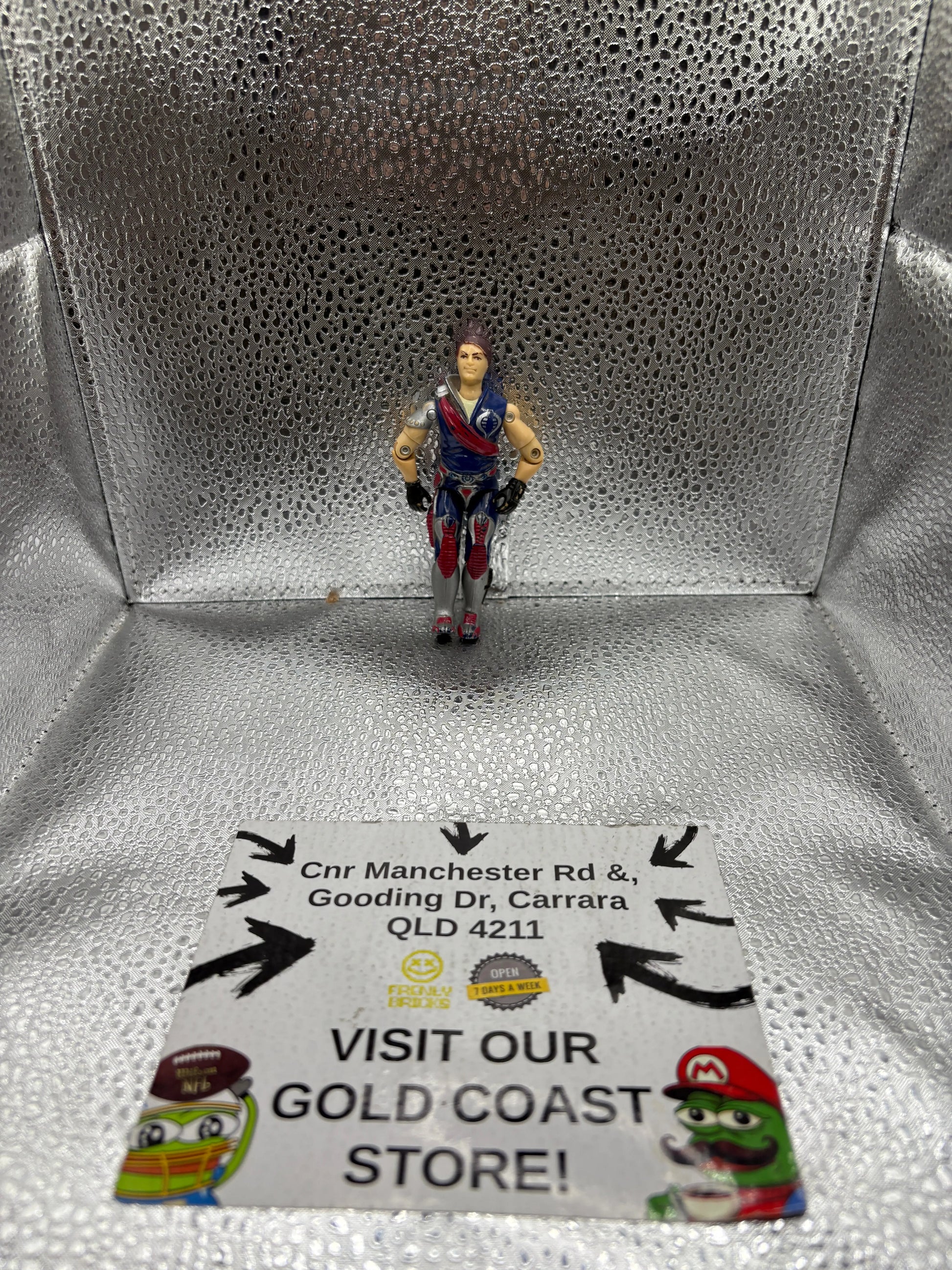 TOMAX - (1985) G.I. JOE ARAH 3.75 VINTAGE REAL AMERICAN HERO FRENLY BRICKS - Open 7 Days