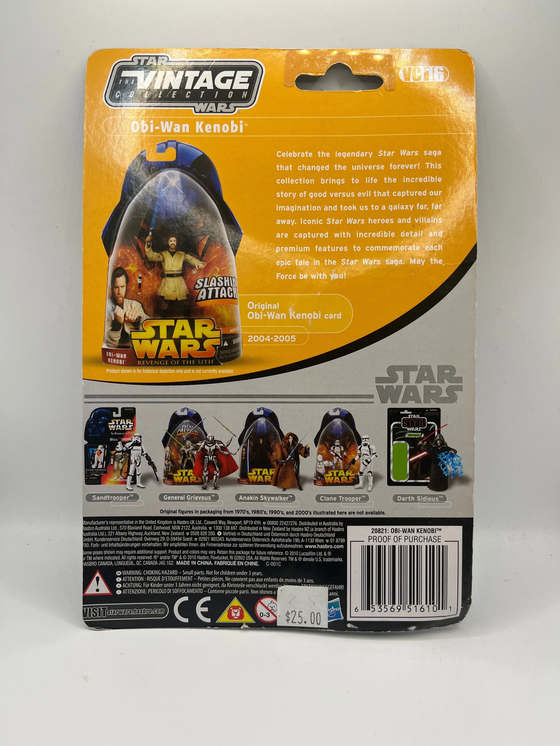 Star Wars Obi-Wan Kenobi Hasbro The Vintage Collection TVC VC16 On Card FRENLY BRICKS - Open 7 Days