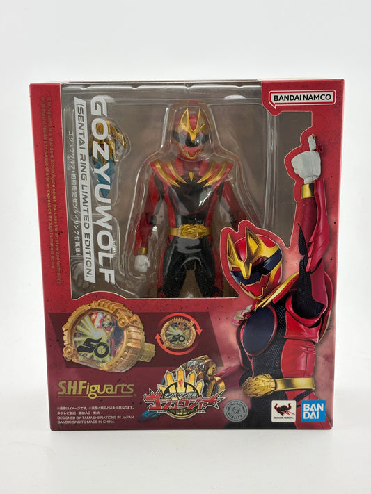 SHFiguarts Gozyu Wolf First Limited Exclusive Sentai Ring Edition Figure Sealed FRENLY BRICKS - Open 7 Days