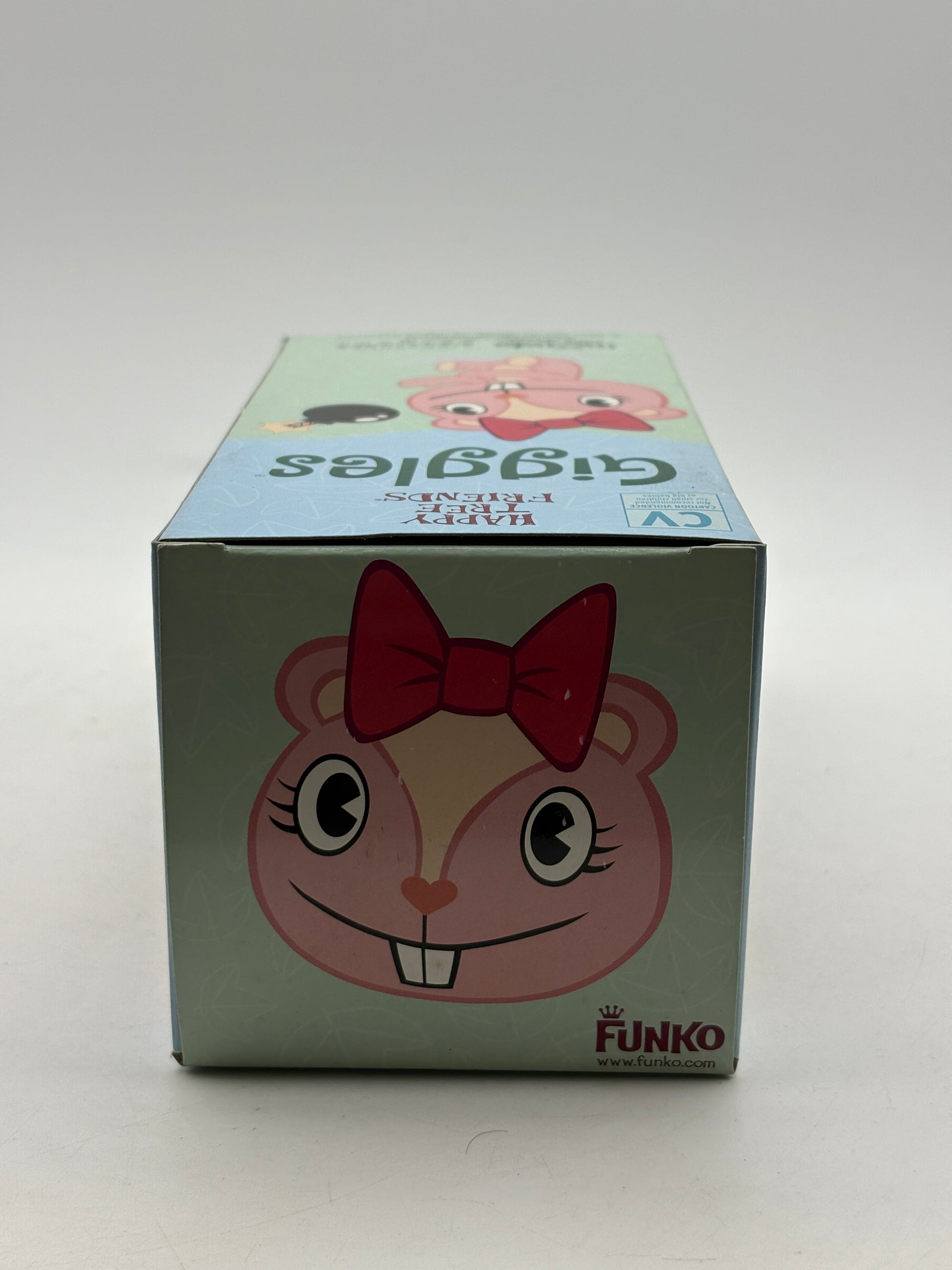 Funko Happy Tree Friends Giggles Pink 2007 Wacky Wobbler Bobblehead FRENLY BRICKS - Open 7 Days