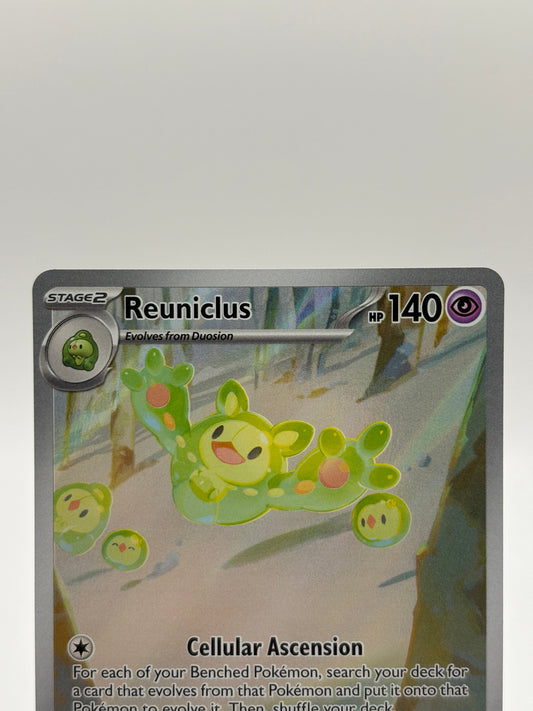 Pokemon TCG SVP Promo - Reuniclus SVP 21/ Black Star Illustration NM FRENLY BRICKS - Open 7 Days