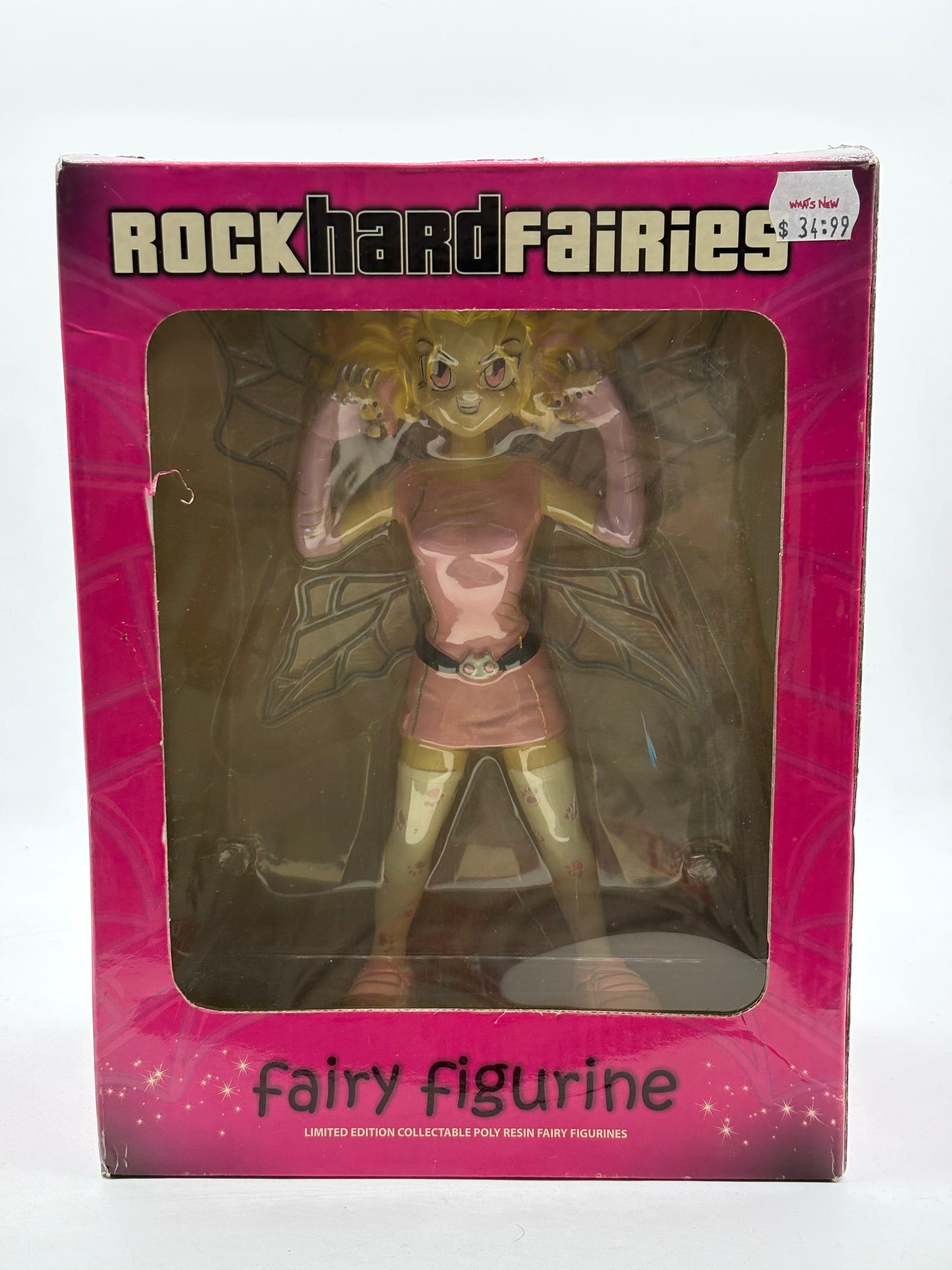 Rock Hard Fairies Kitten Fairy Figurine New and Sealed FRENLY BRICKS - Open 7 Days