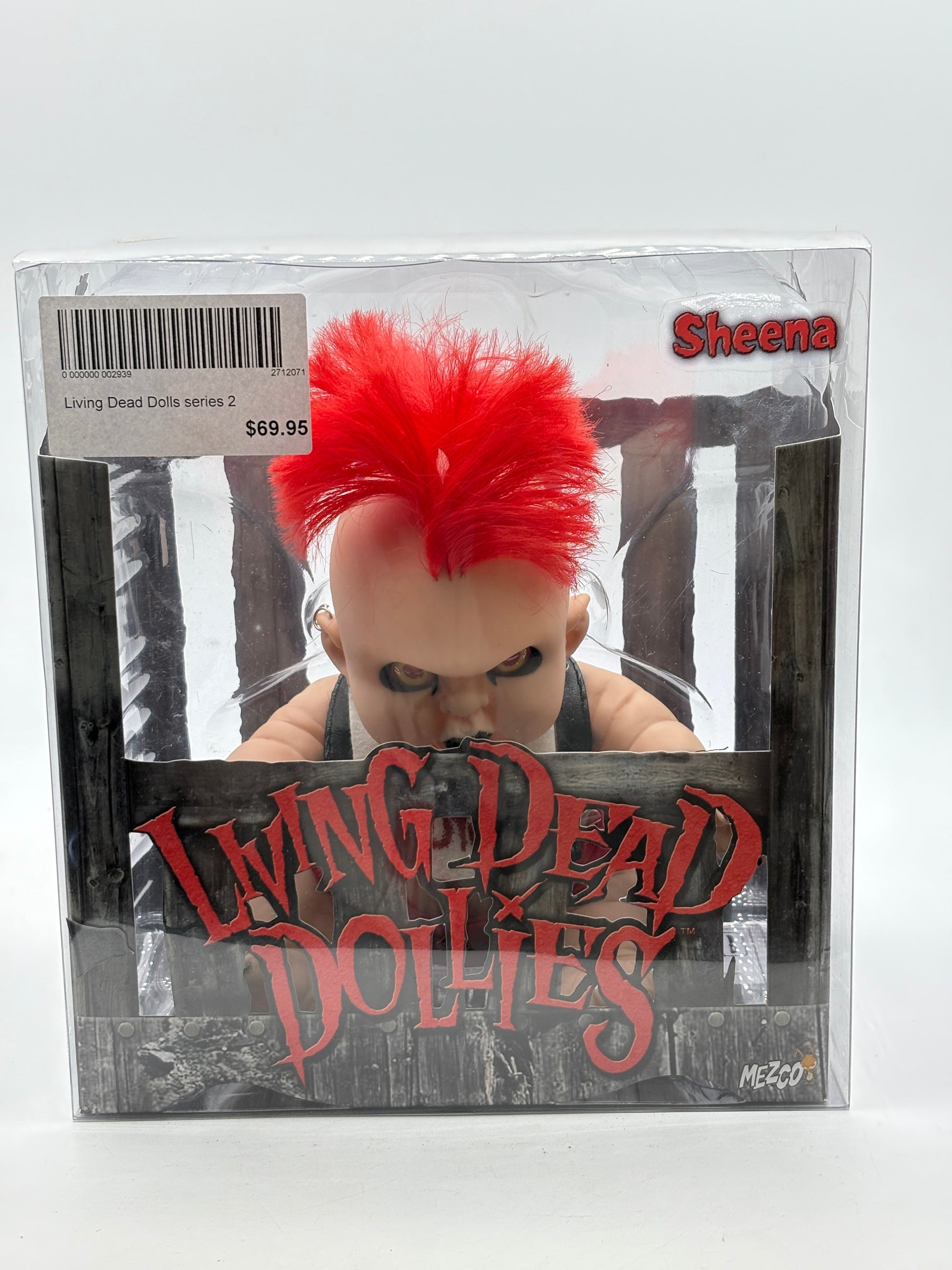 2004 Mezco Living Dead Dollies Series 2 Sheena New and Sealed FRENLY BRICKS - Open 7 Days