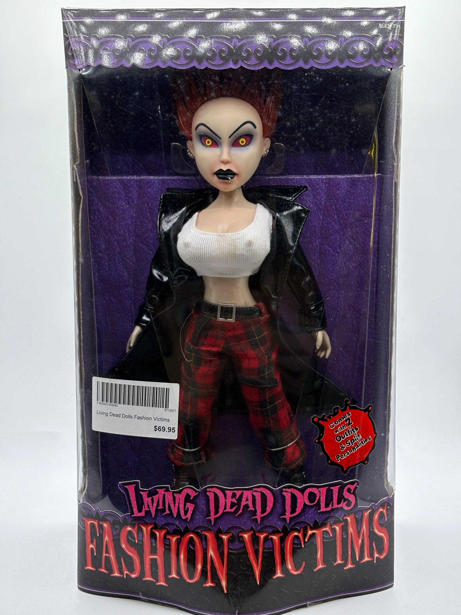 Living Dead Dolls Fashion Victims Action Figure Sheena Mezco SEALED FRENLY BRICKS - Open 7 Days