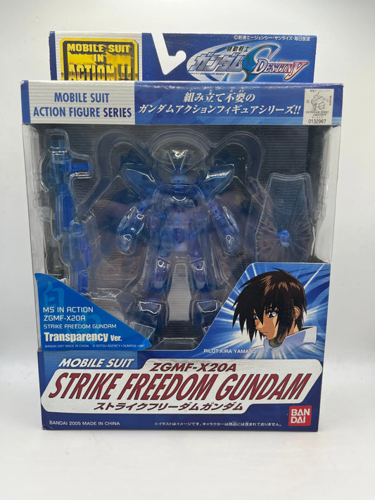 MSIA Gundam SEED Destiny " ZGMF-X20A STRIKE FREEDOM GUNDAM " Figure Bandai FRENLY BRICKS - Open 7 Days