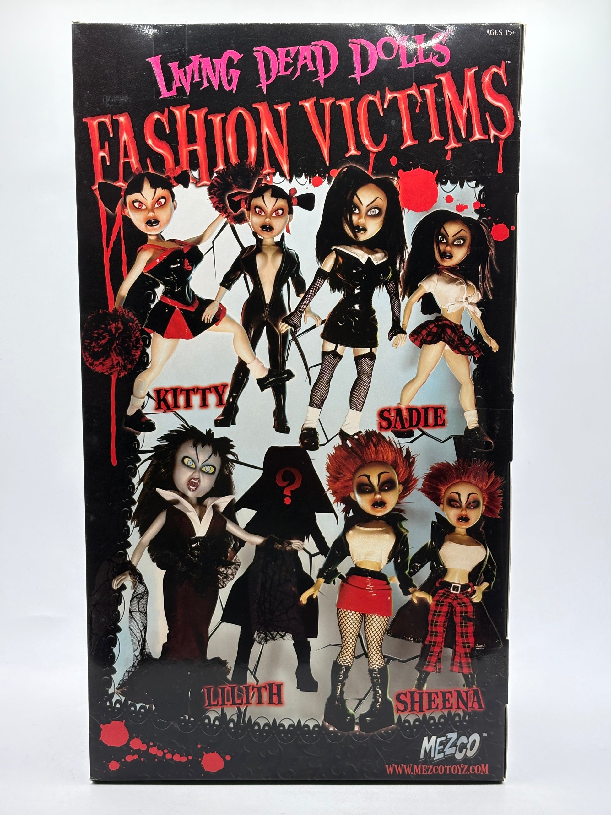 Living Dead Dolls Fashion Victims Action Figure Sheena Mezco SEALED FRENLY BRICKS - Open 7 Days