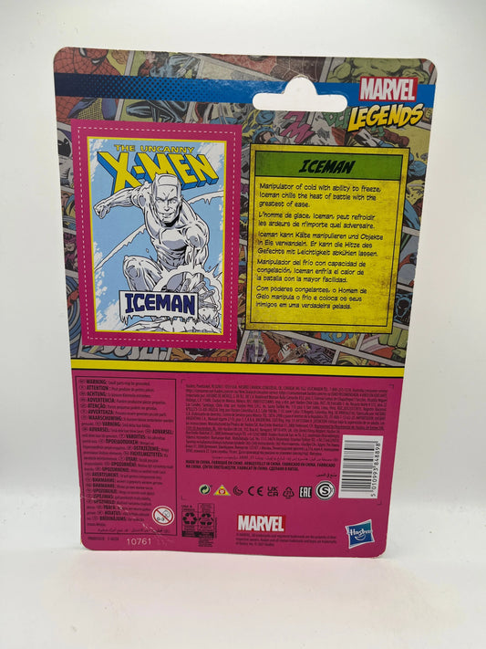 Marvel Legends 3.75 Retro Collection X-Men Iceman Action Figure FRENLY BRICKS - Open 7 Days