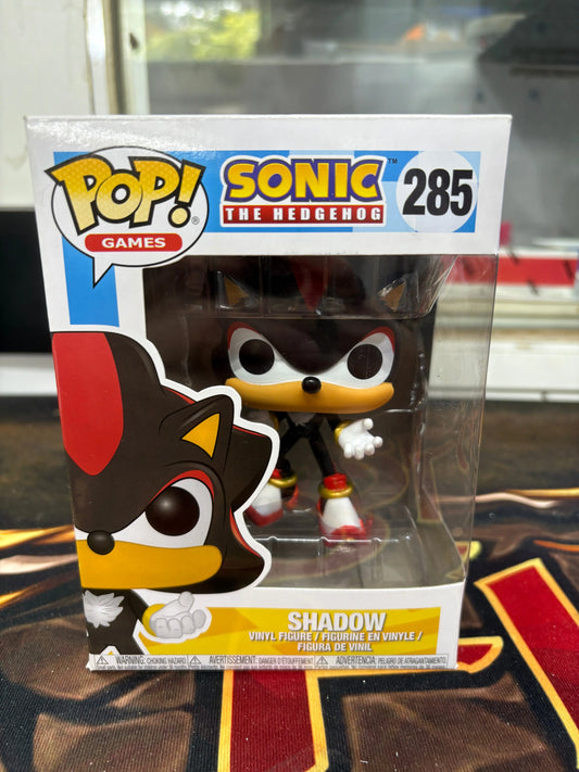 Funko POP! Games Sonic The Hedgehog #285 Shadow FRENLY BRICKS - Open 7 Days