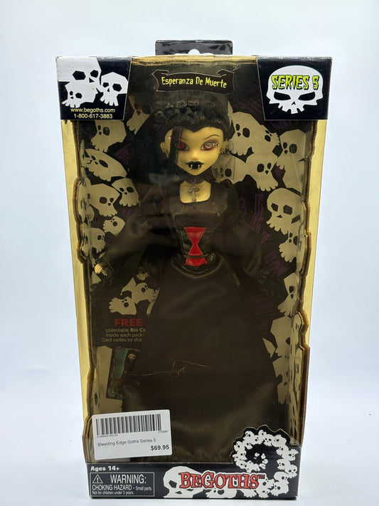 BeGoths 2006 Esperanza De Muerte Bleeding Edge Goths Series 5 New and Sealed FRENLY BRICKS - Open 7 Days