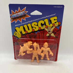 Masters of the Universe M.U.S.C.L.E. Mini-Figures set of 4 #1 FRENLY BRICKS - Open 7 Days