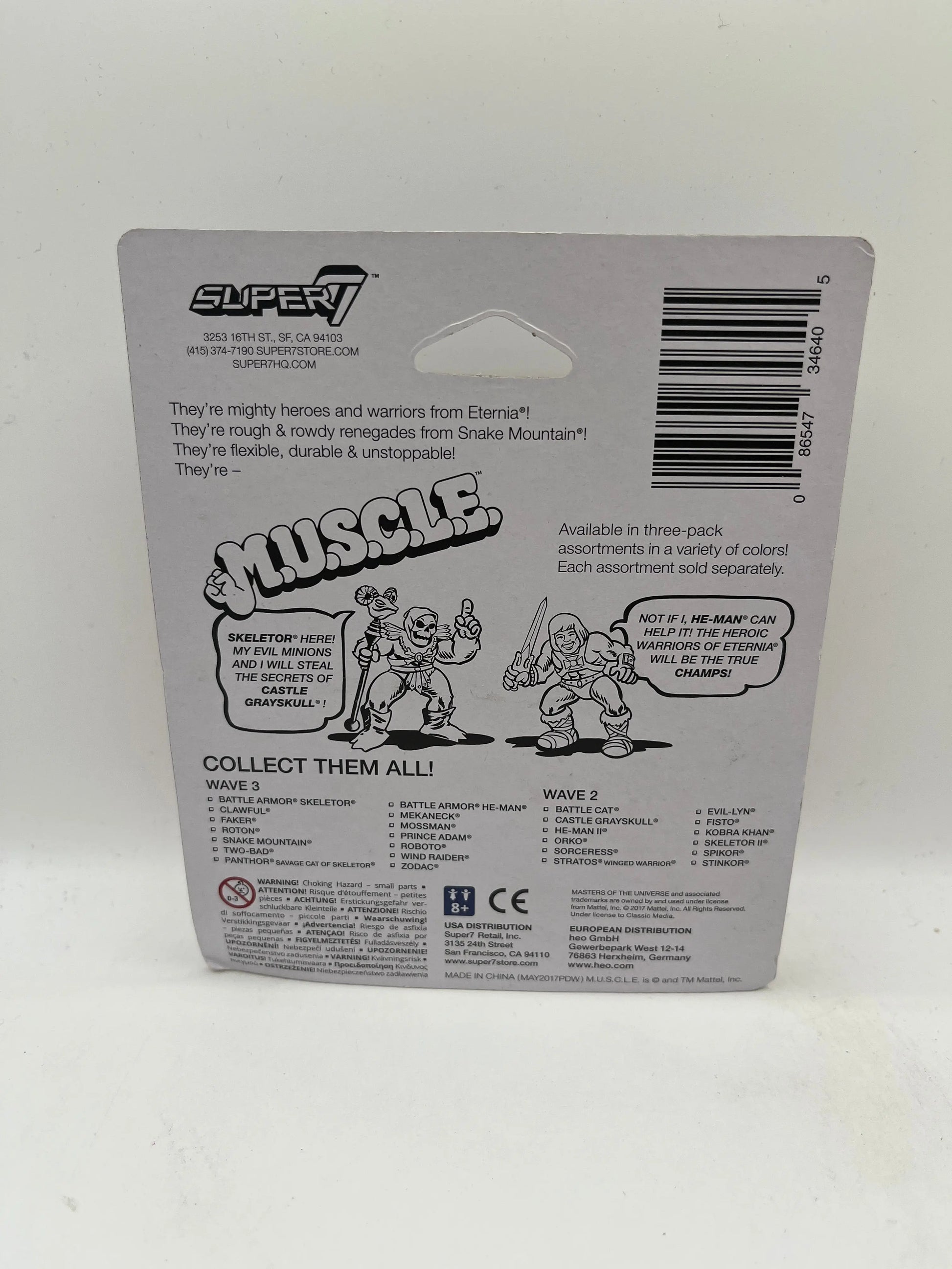 Masters of the Universe M.U.S.C.L.E. Mini-Figures set of 4 #1 FRENLY BRICKS - Open 7 Days