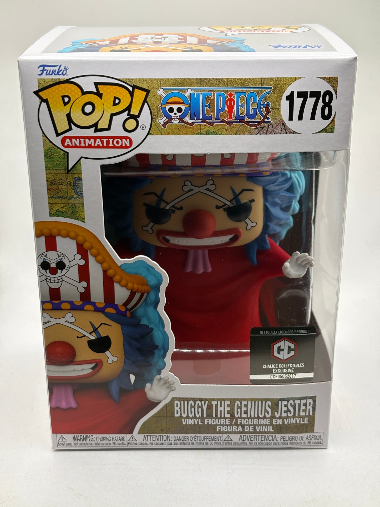 Funko POP! Animation One Piece #1778 Buggy The Genius Jester