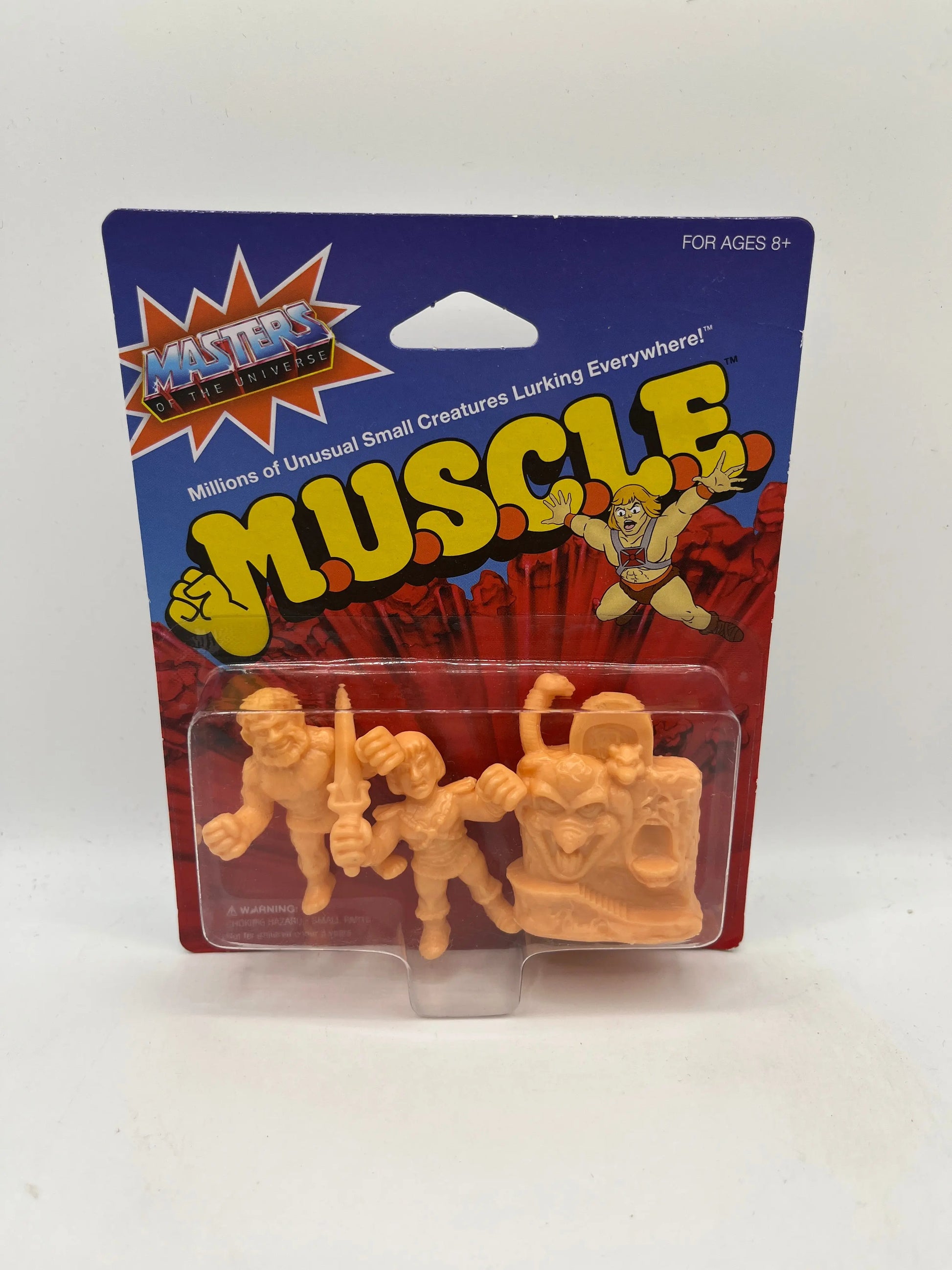Masters of the Universe M.U.S.C.L.E. Mini-Figures set of 4 #1 FRENLY BRICKS - Open 7 Days