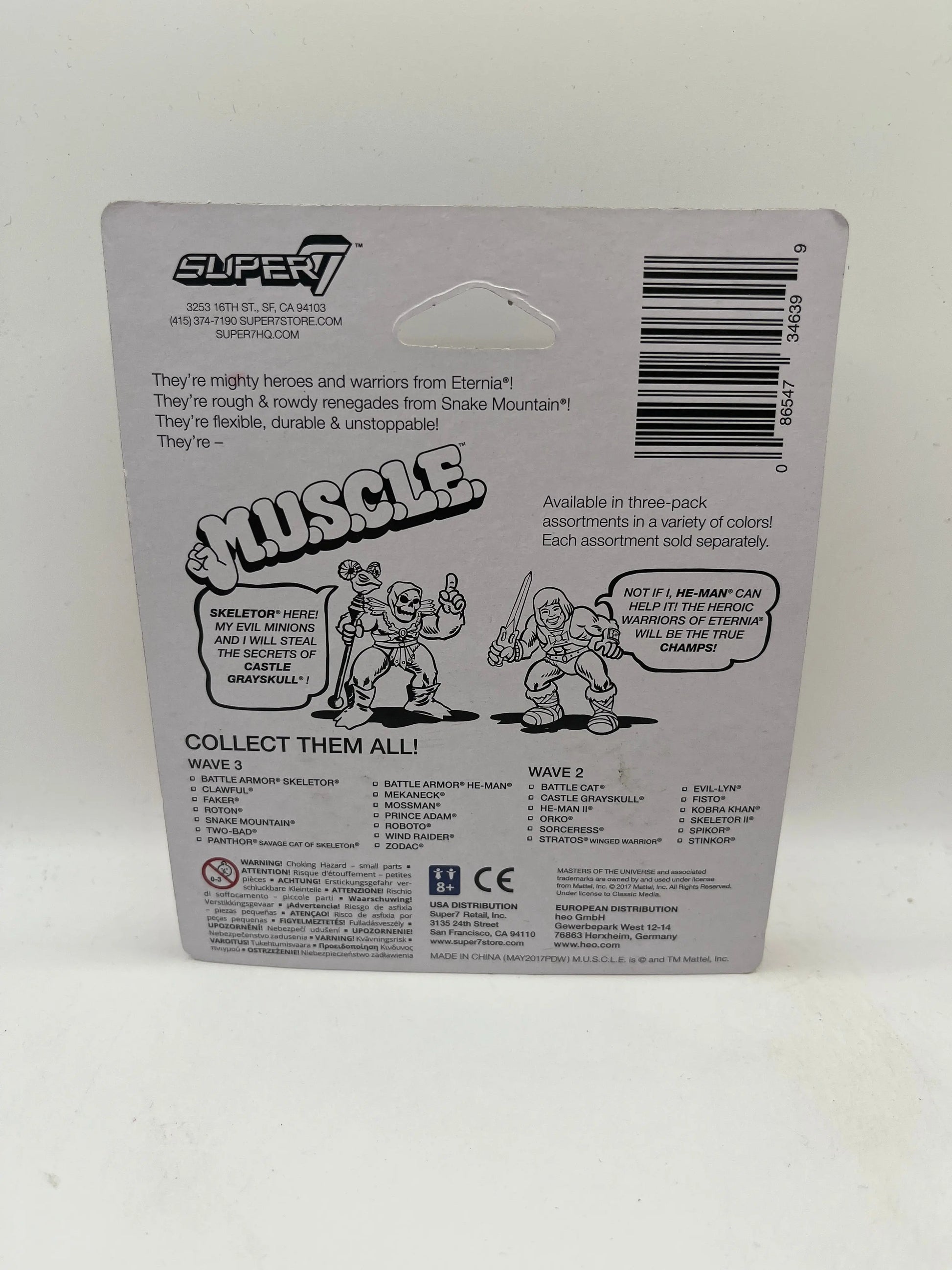 Masters of the Universe M.U.S.C.L.E. Mini-Figures set of 4 #1 FRENLY BRICKS - Open 7 Days