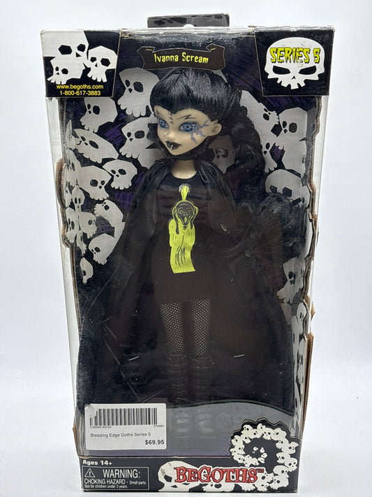 BeGoths Collectible Doll - Bleeding Edge “Ivanna Scream” - Series 5 BRAND NEW FRENLY BRICKS - Open 7 Days