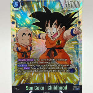Dragon Ball Super Fusion World TCG - Son Goku : Childhood FB06-119 Secret Rare FRENLY BRICKS - Open 7 Days