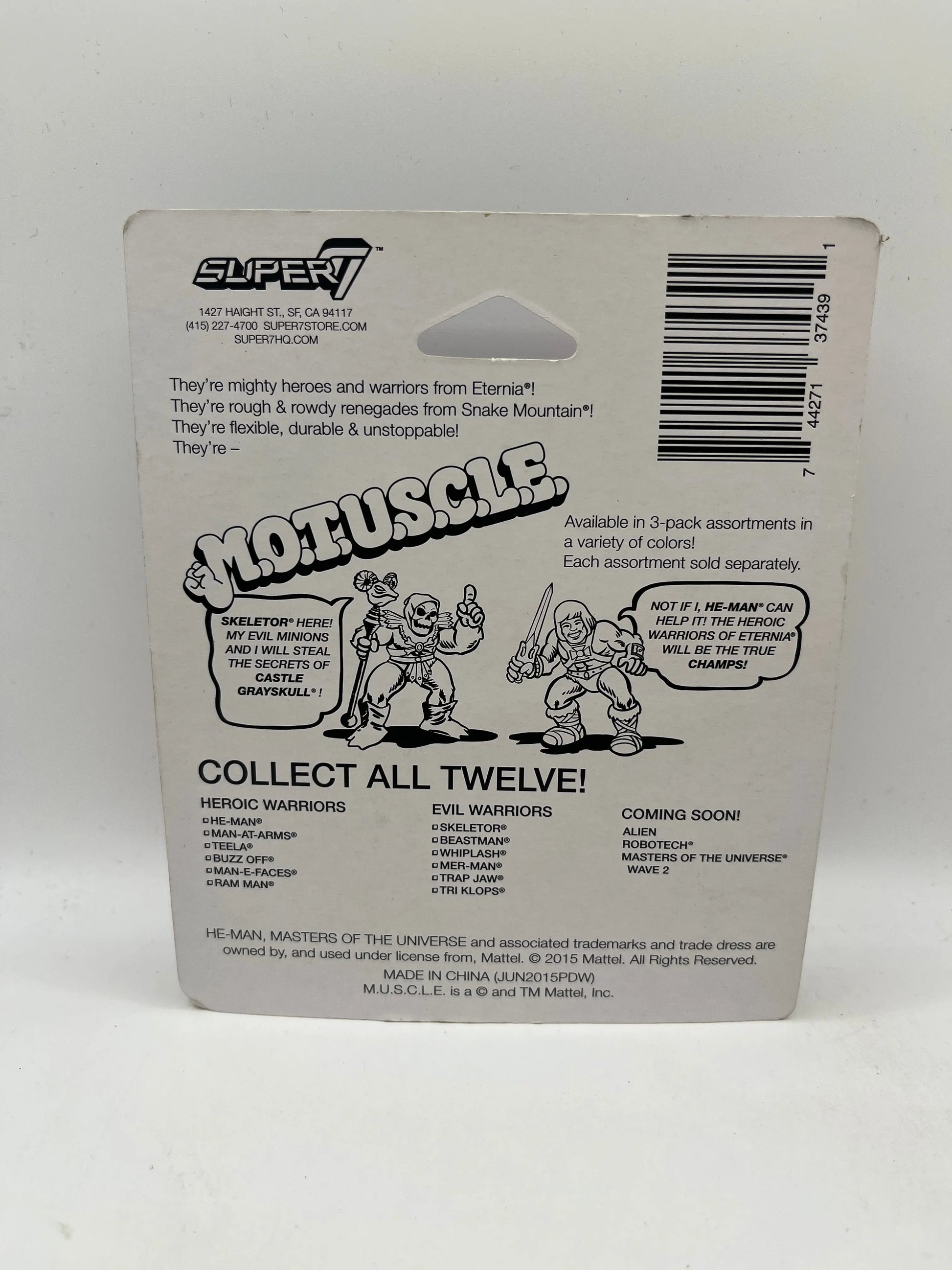 Masters of the Universe M.U.S.C.L.E. Mini-Figures set of 4 #1 FRENLY BRICKS - Open 7 Days