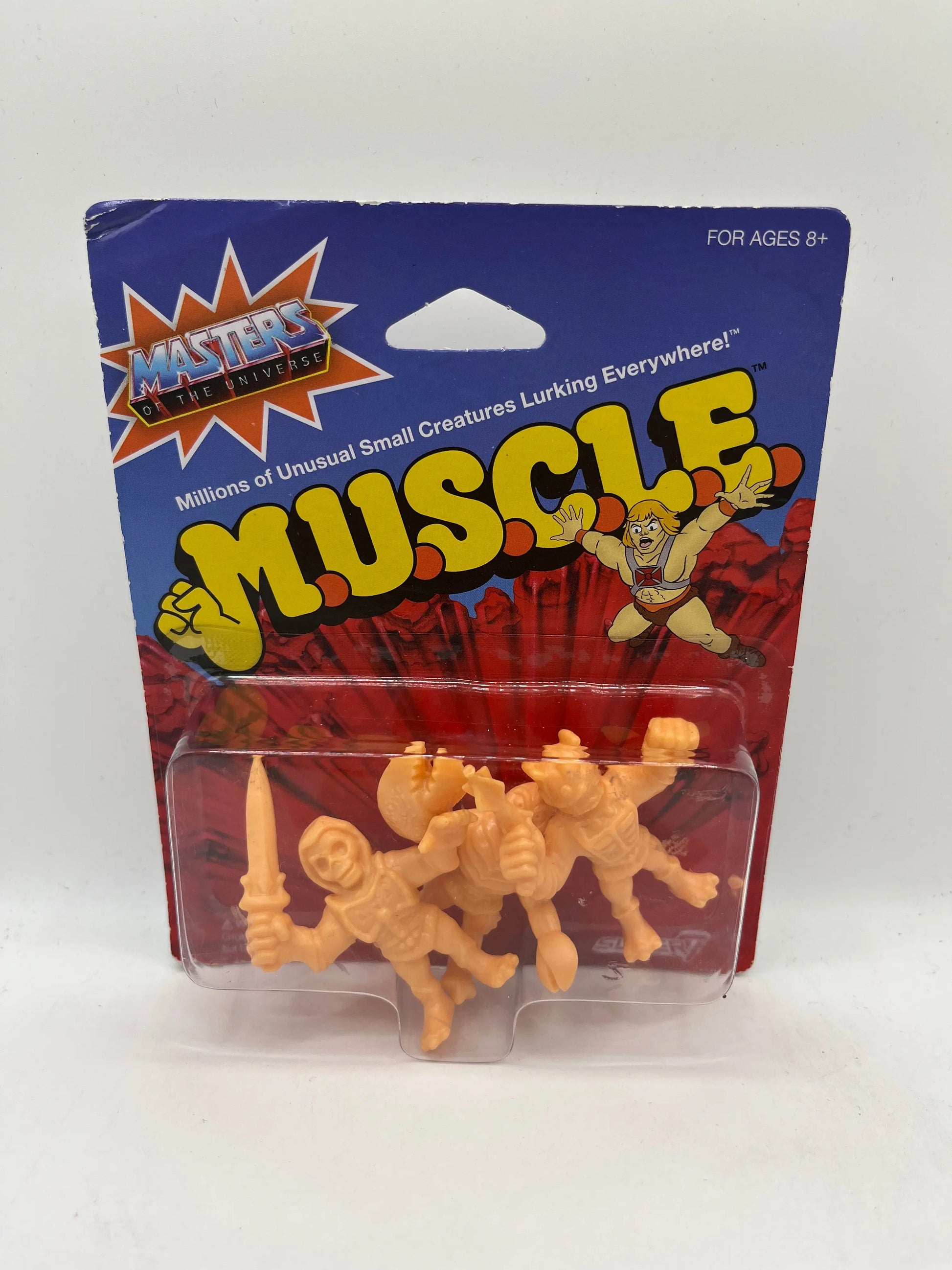 Masters of the Universe M.U.S.C.L.E. Mini-Figures set of 4 #1 FRENLY BRICKS - Open 7 Days