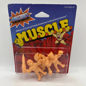 Masters of the Universe M.U.S.C.L.E. Mini-Figures set of 4 #1 FRENLY BRICKS - Open 7 Days