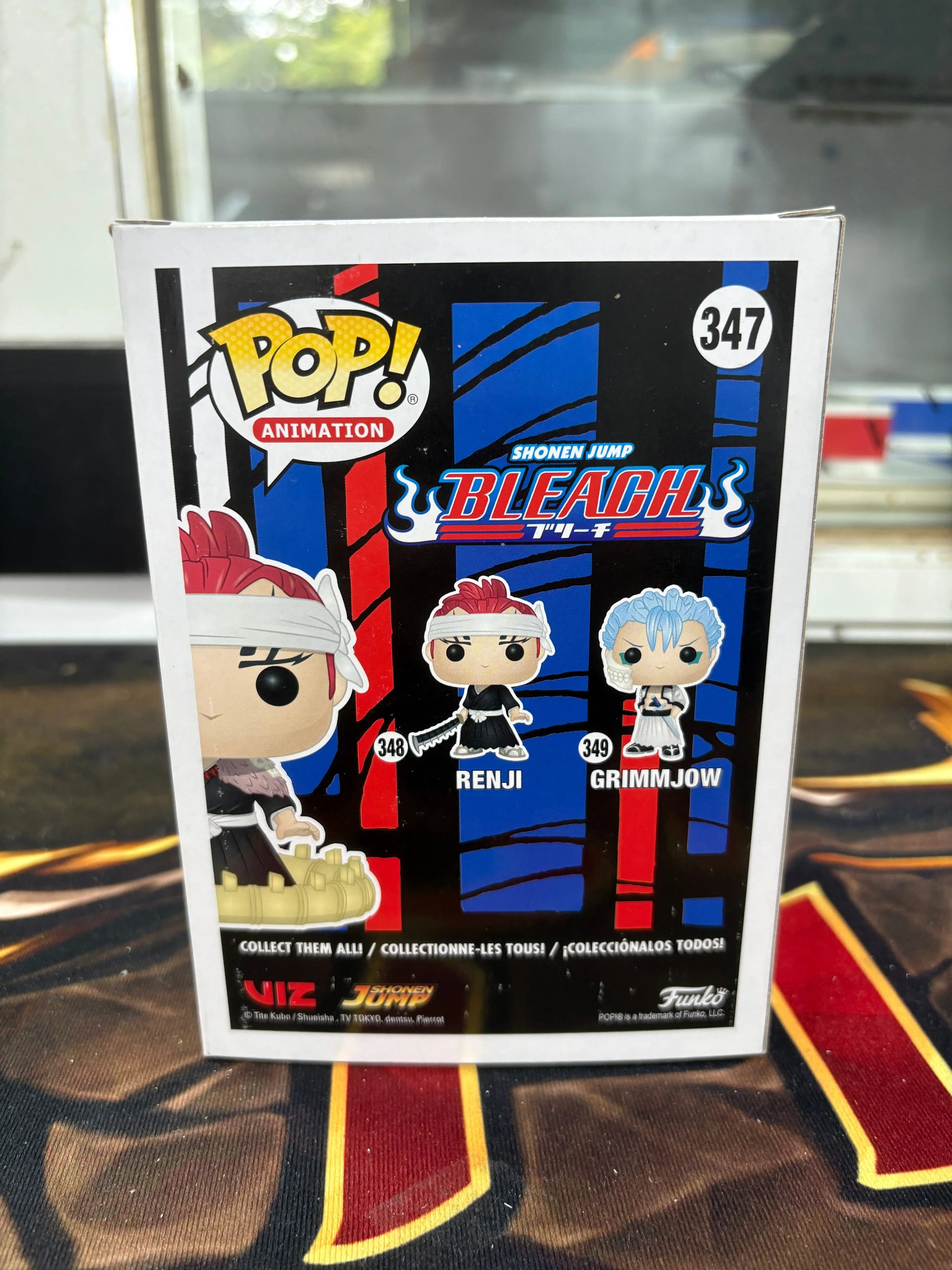 Funko POP! Animation Bleach #347 Renji FRENLY BRICKS - Open 7 Days