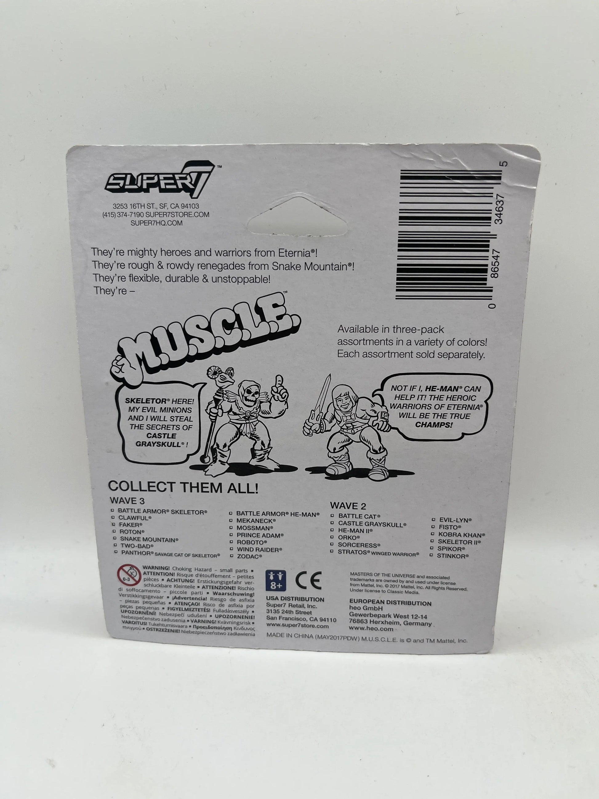 Masters of the Universe M.U.S.C.L.E. Mini-Figures set of 4 #1 FRENLY BRICKS - Open 7 Days