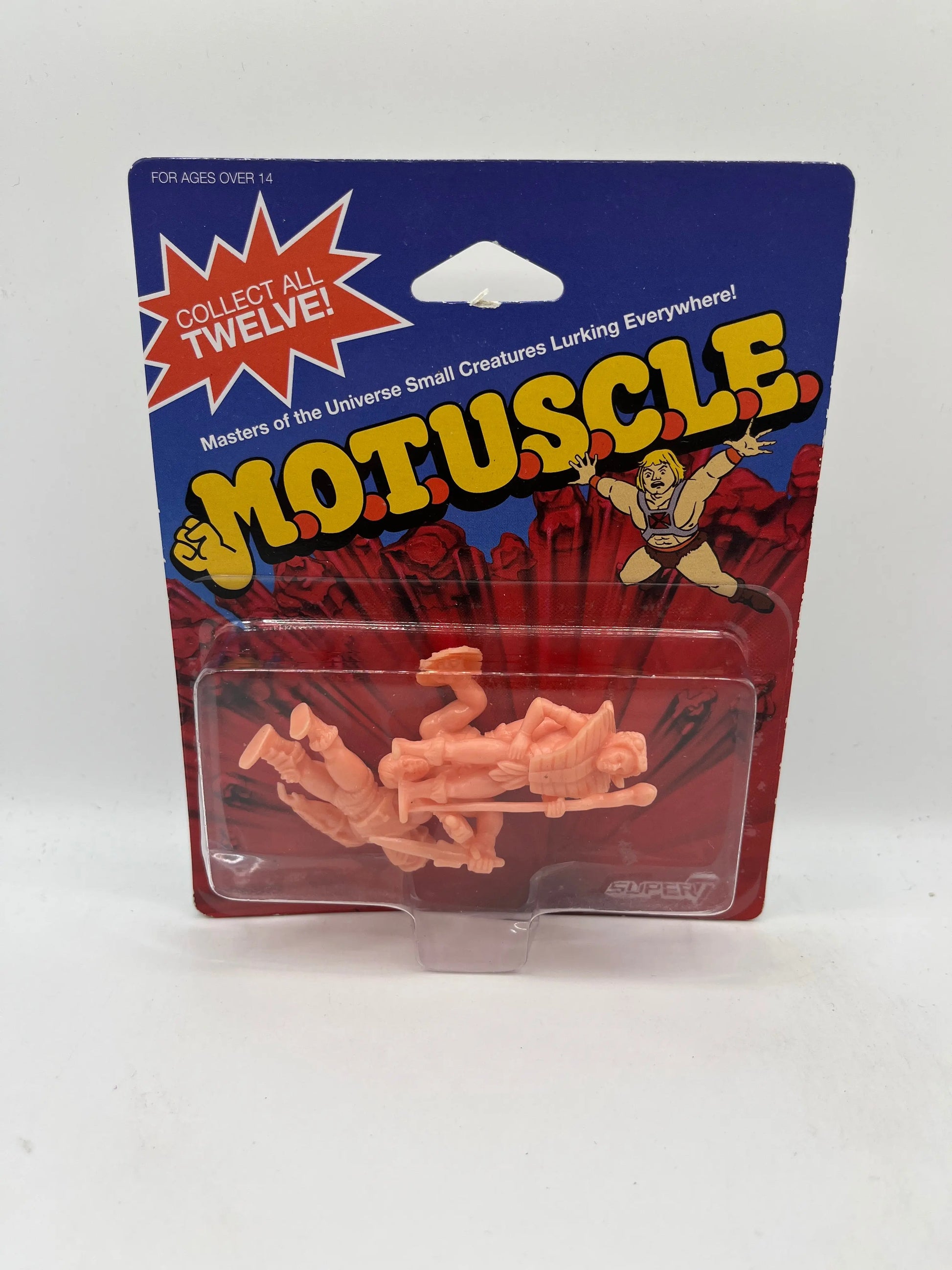 Masters of the Universe M.U.S.C.L.E. Mini-Figures Set of 4 #2 FRENLY BRICKS - Open 7 Days