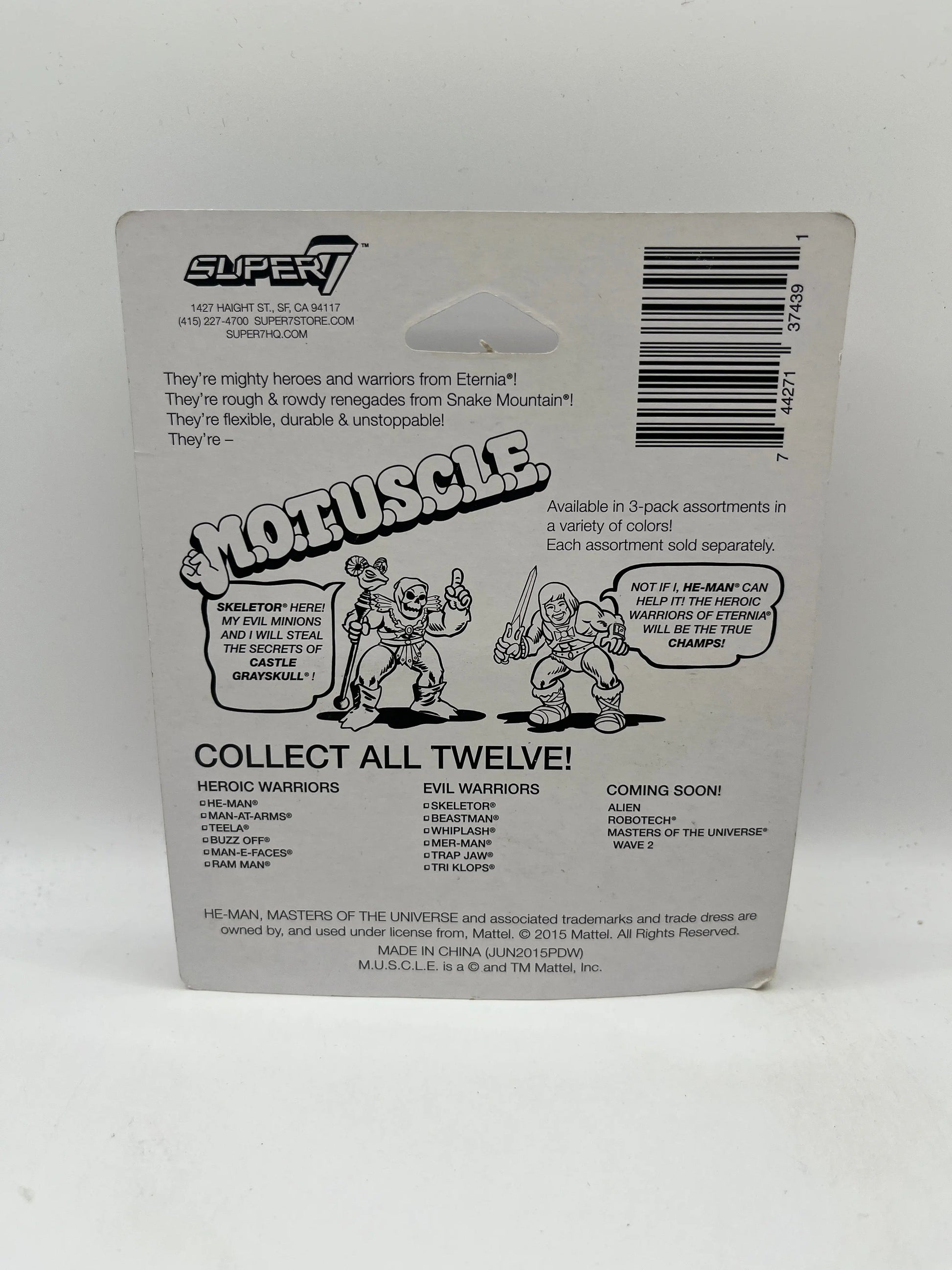 Masters of the Universe M.U.S.C.L.E. Mini-Figures Set of 4 #2 FRENLY BRICKS - Open 7 Days