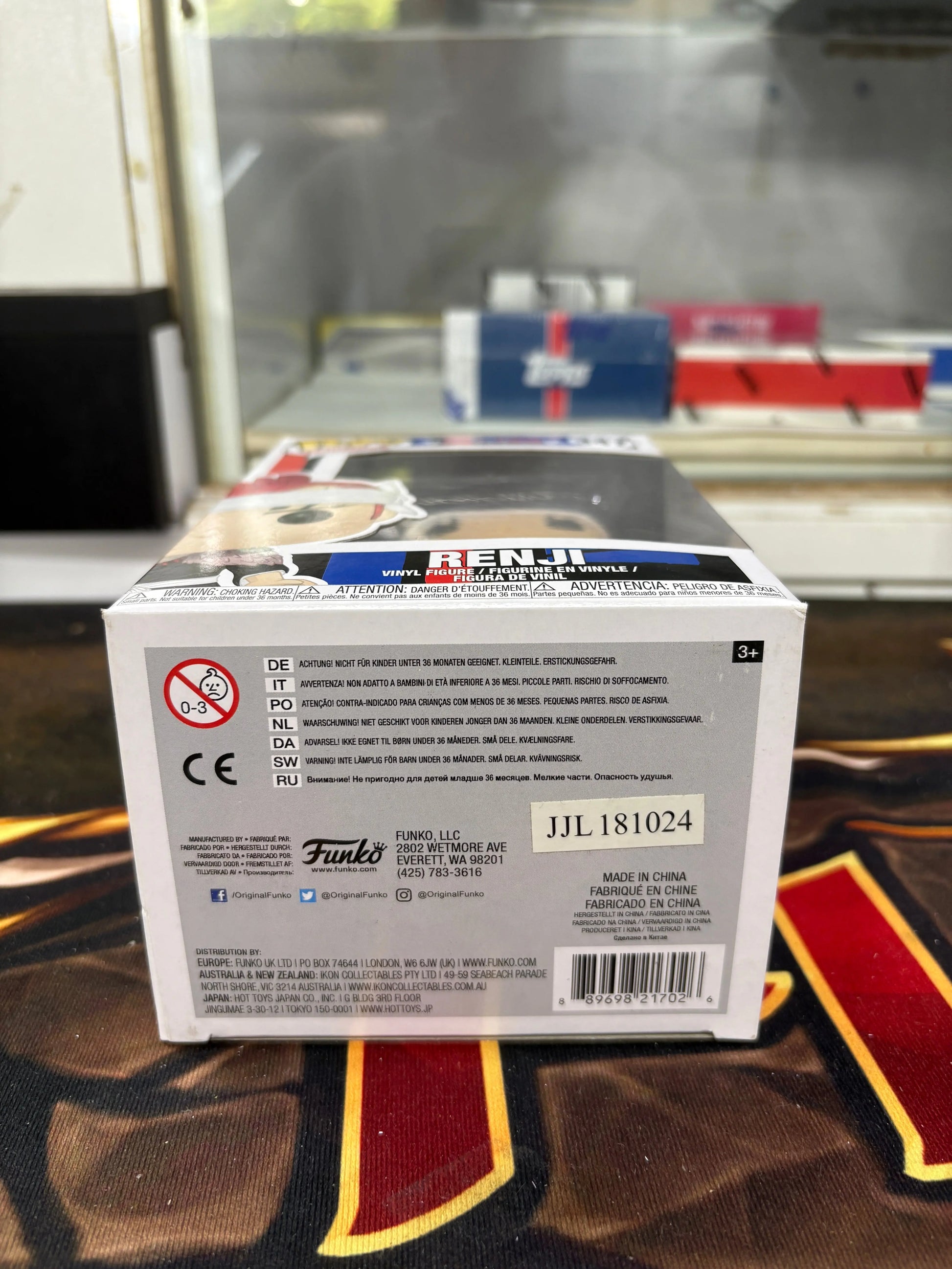 Funko POP! Animation Bleach #347 Renji FRENLY BRICKS - Open 7 Days