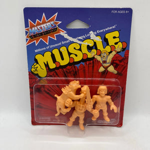 Masters of the Universe M.U.S.C.L.E. Mini-Figures Set of 4 #2 FRENLY BRICKS - Open 7 Days