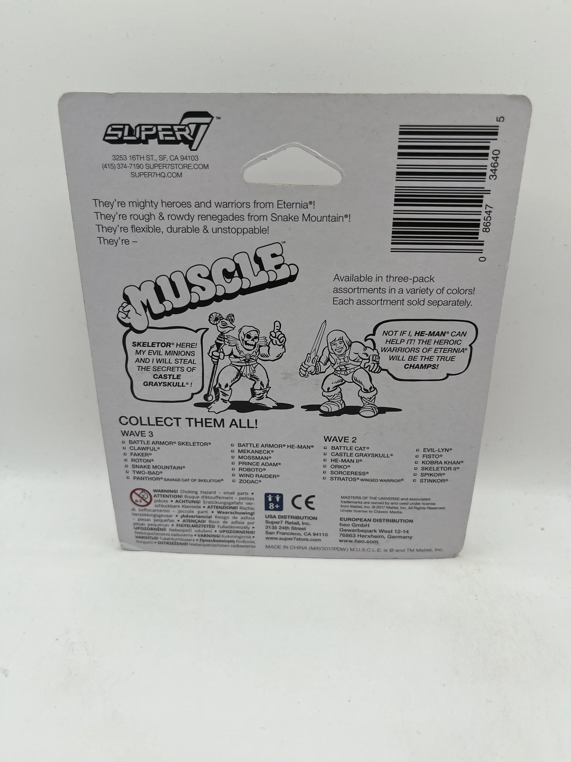 Masters of the Universe M.U.S.C.L.E. Mini-Figures Set of 4 #2 FRENLY BRICKS - Open 7 Days