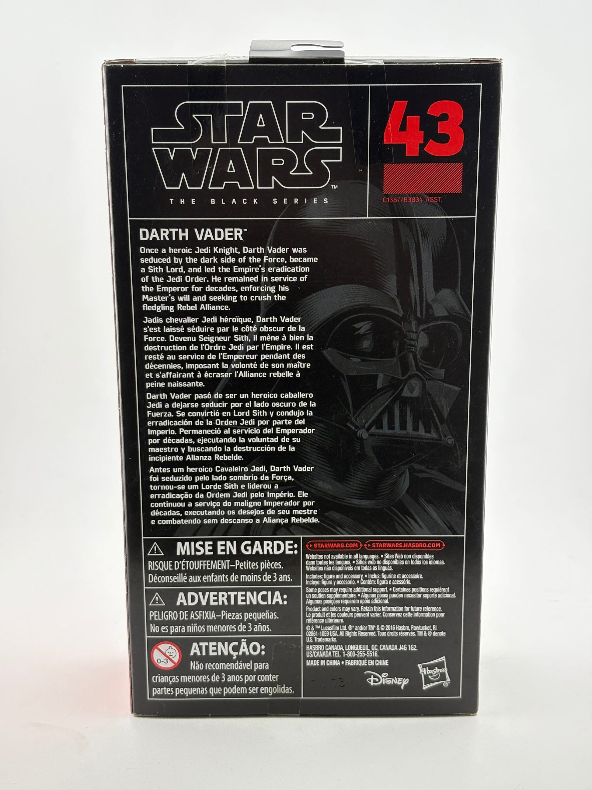 Hasbro Star Wars The Black Series Action Figures - Darth Vader Brand New Sealed FRENLY BRICKS - Open 7 Days image 4