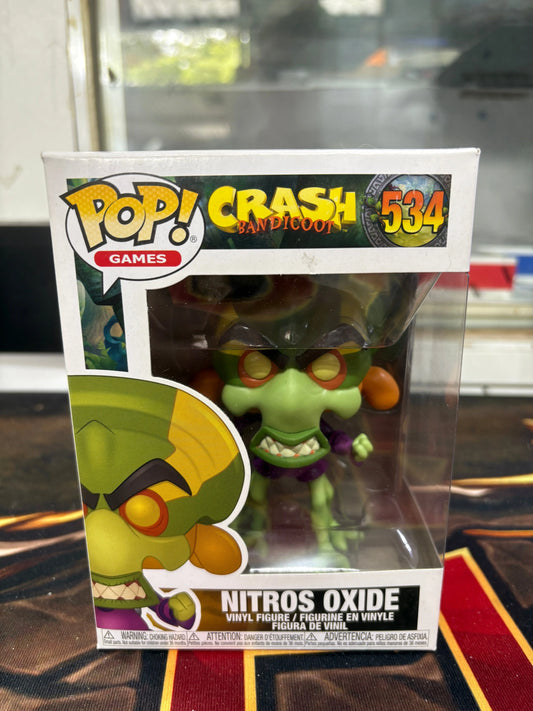 Funko POP! Games Crash Bandicoot #534 Nitros Oxide FRENLY BRICKS - Open 7 Days