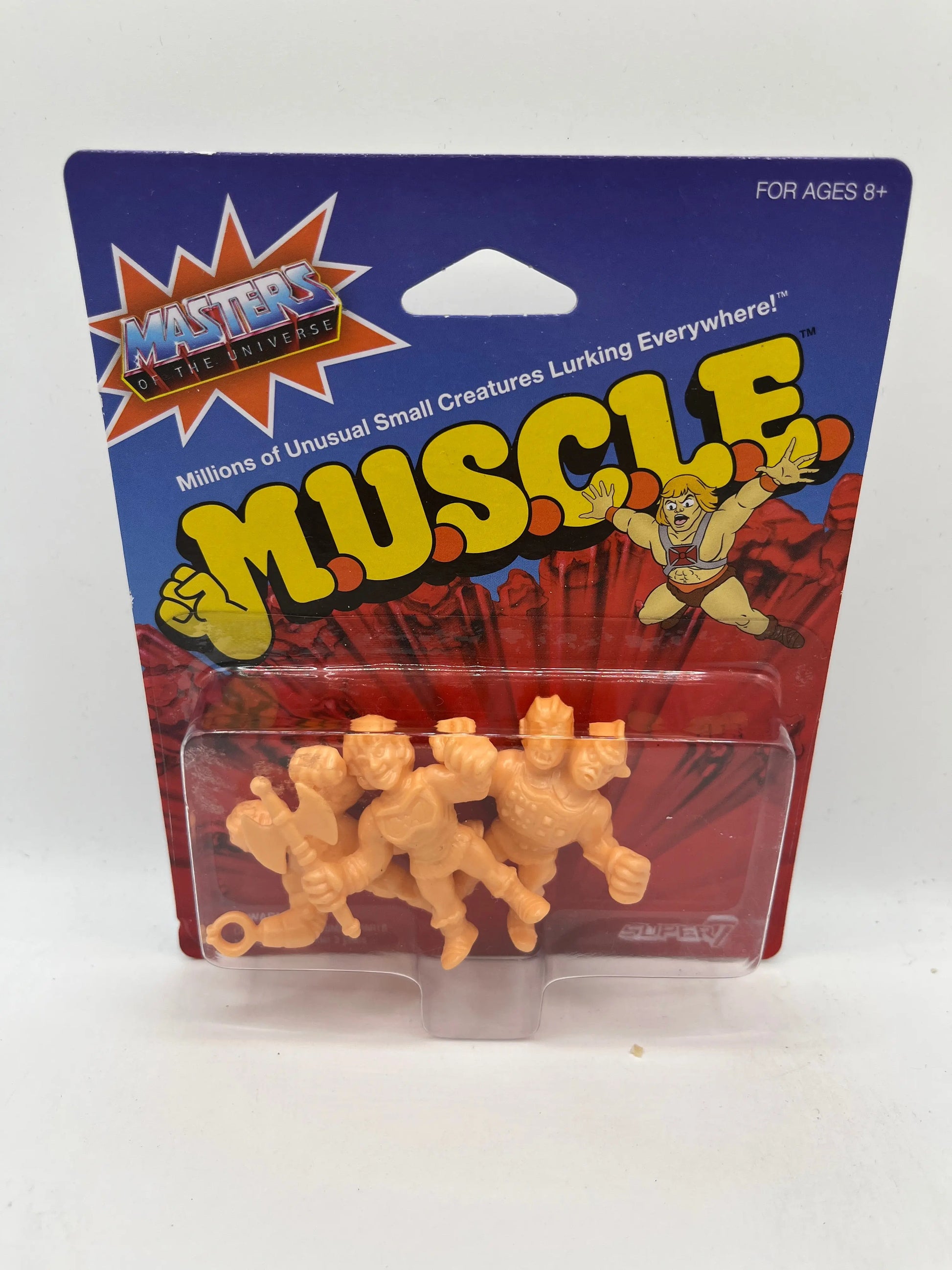 Masters of the Universe M.U.S.C.L.E. Mini-Figures Set of 4 #2 FRENLY BRICKS - Open 7 Days
