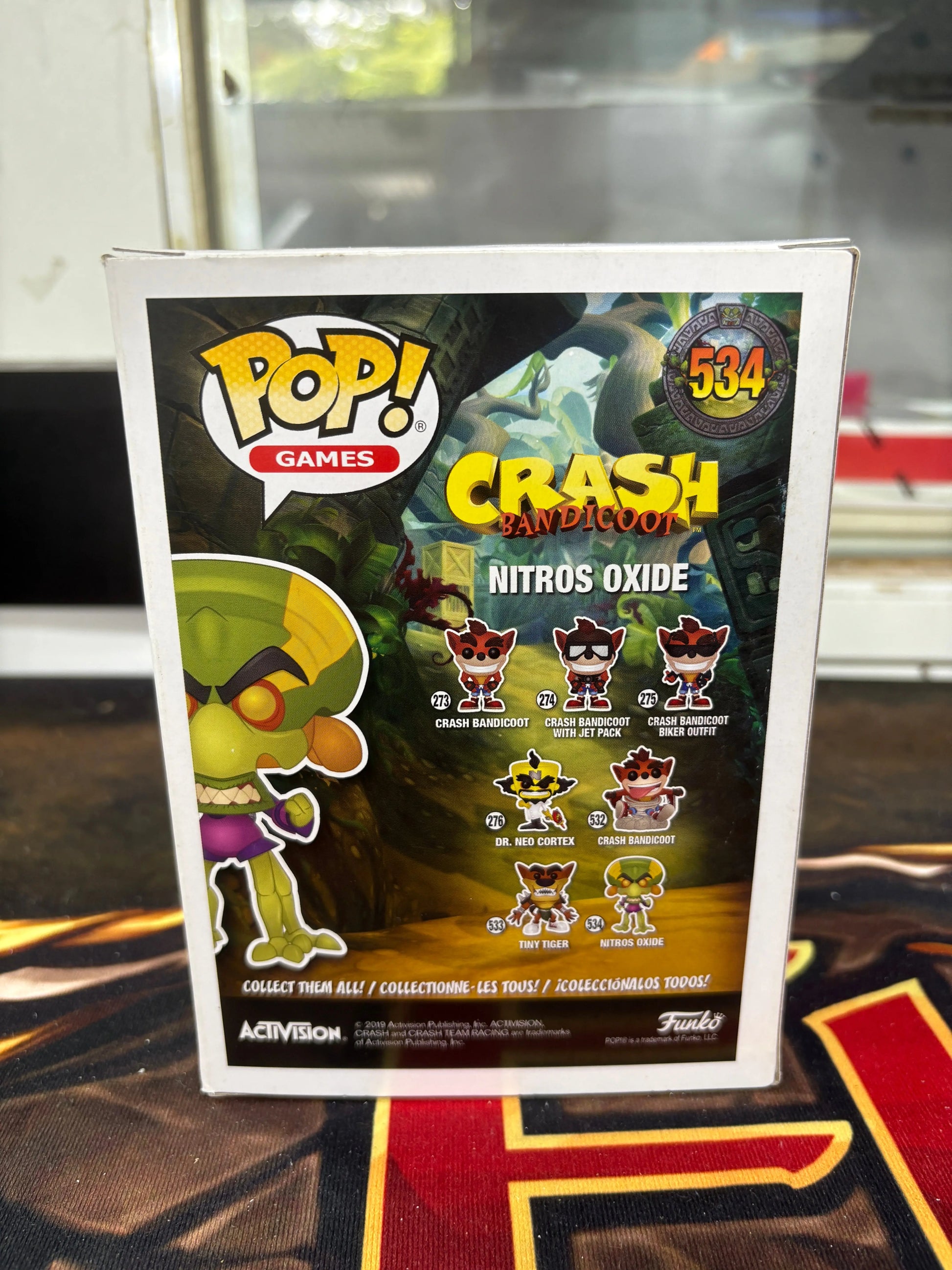 Funko POP! Games Crash Bandicoot #534 Nitros Oxide FRENLY BRICKS - Open 7 Days