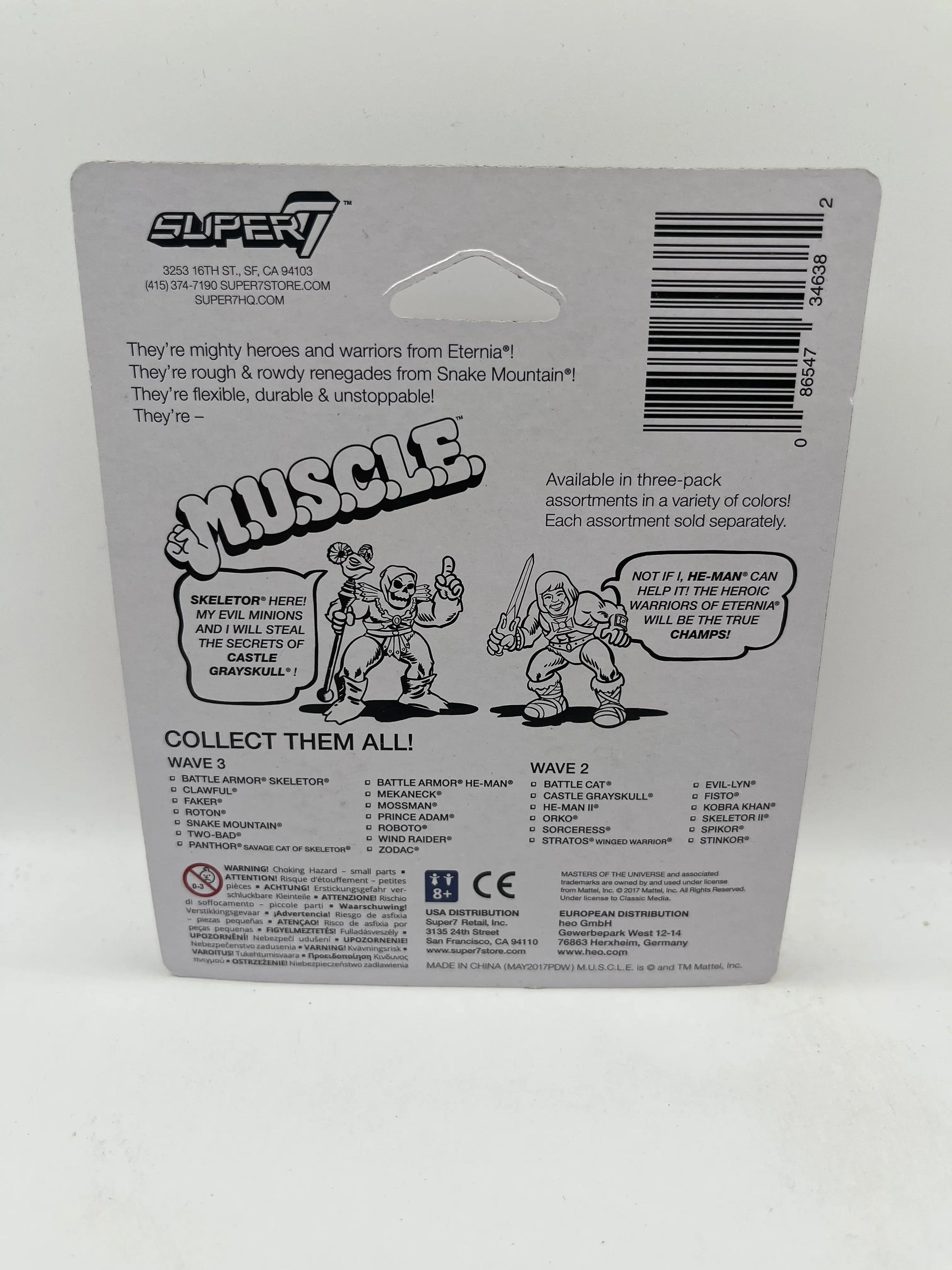 Masters of the Universe M.U.S.C.L.E. Mini-Figures Set of 4 #2 FRENLY BRICKS - Open 7 Days