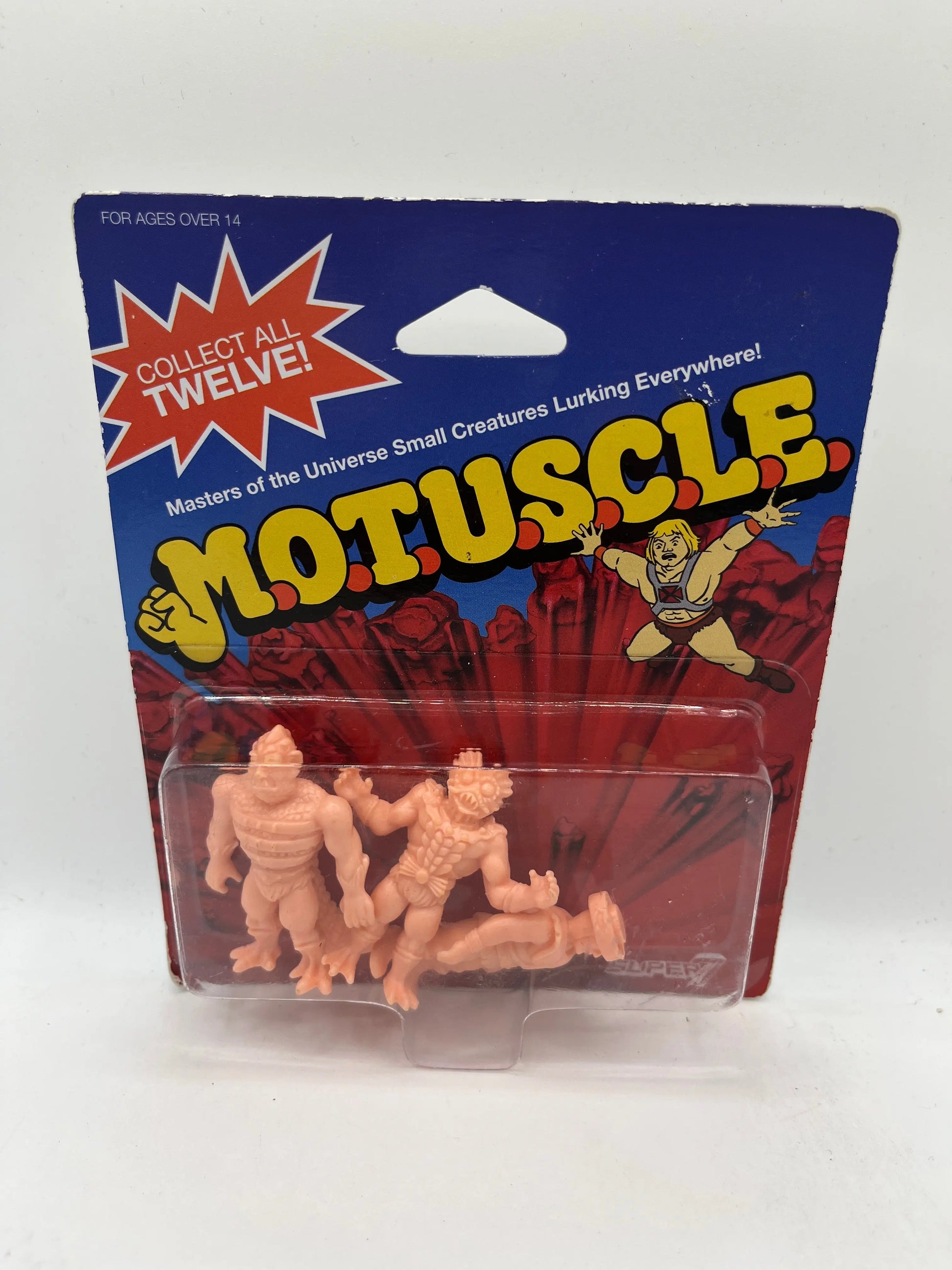 Masters of the Universe M.U.S.C.L.E. Mini-Figures Set of 4 #2 FRENLY BRICKS - Open 7 Days