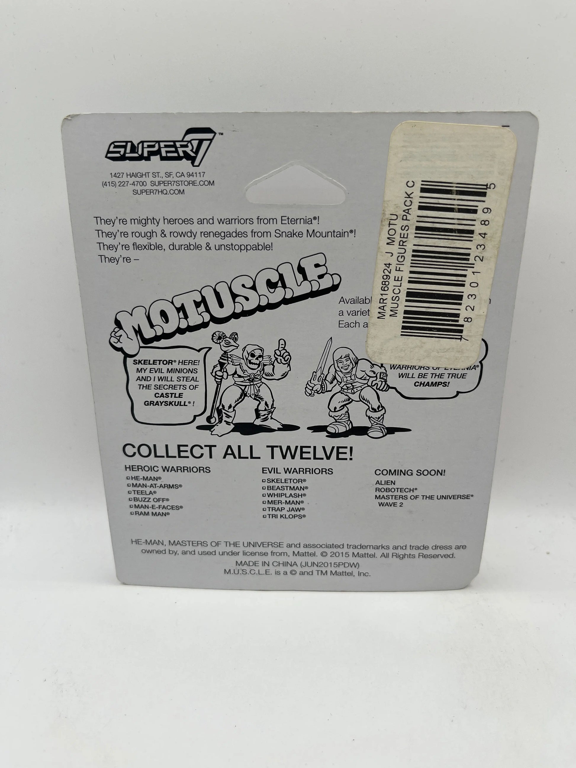 Masters of the Universe M.U.S.C.L.E. Mini-Figures Set of 4 #2 FRENLY BRICKS - Open 7 Days