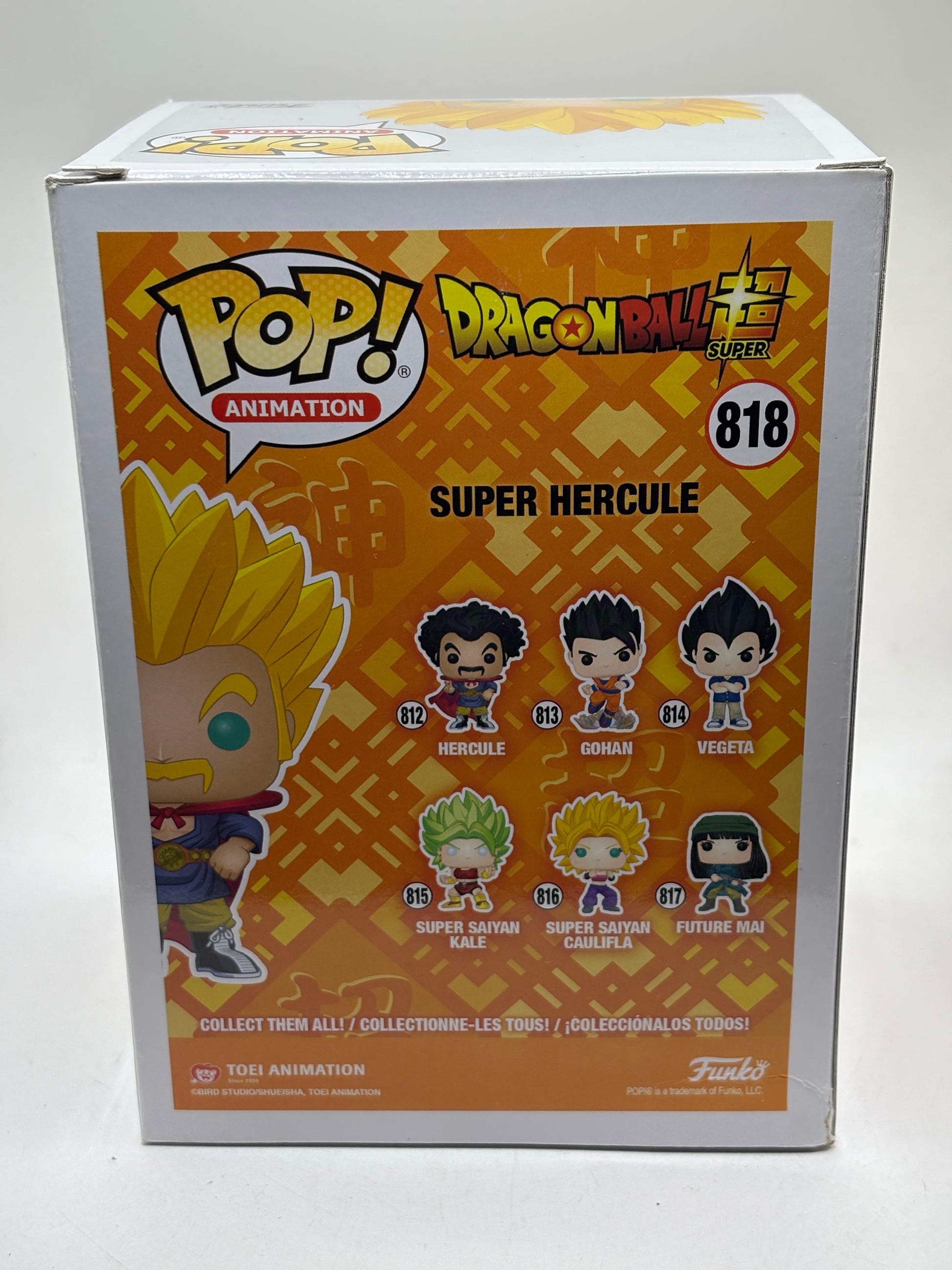 Funko POP! Animation Dragon Ball Super #818 Super Hercule Glow Specialty Series image 3